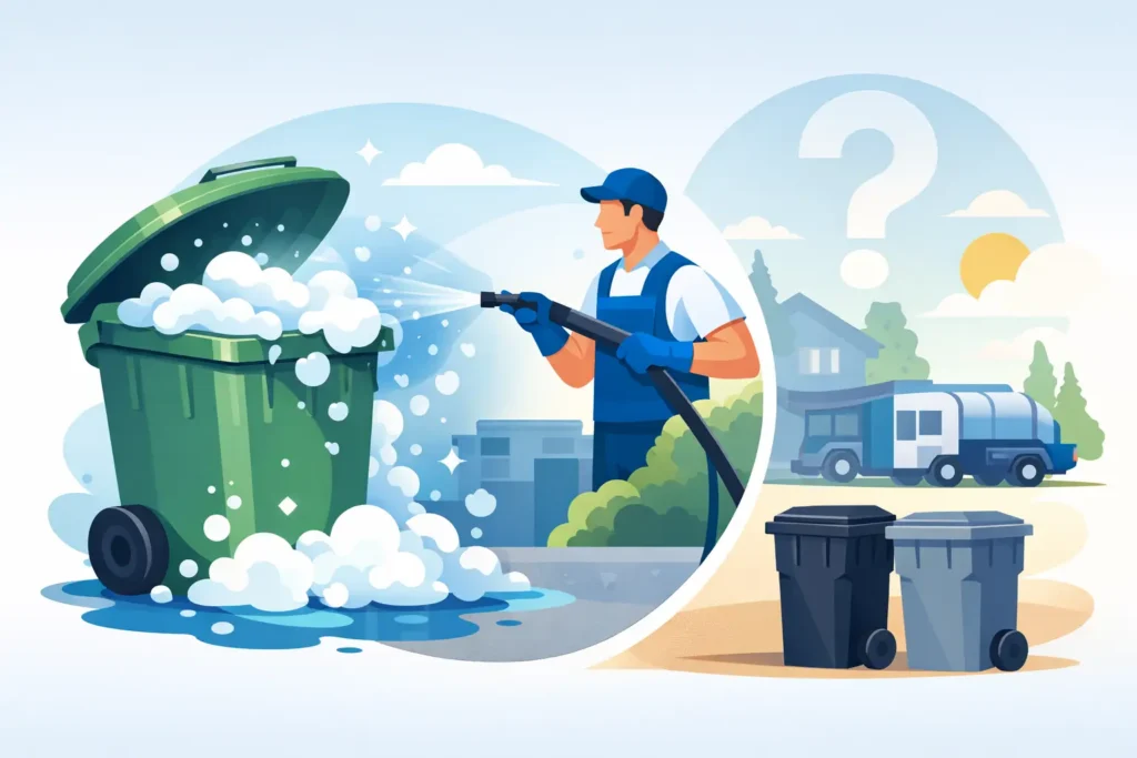 Is One Time Garbage Can Cleaning Worth It?