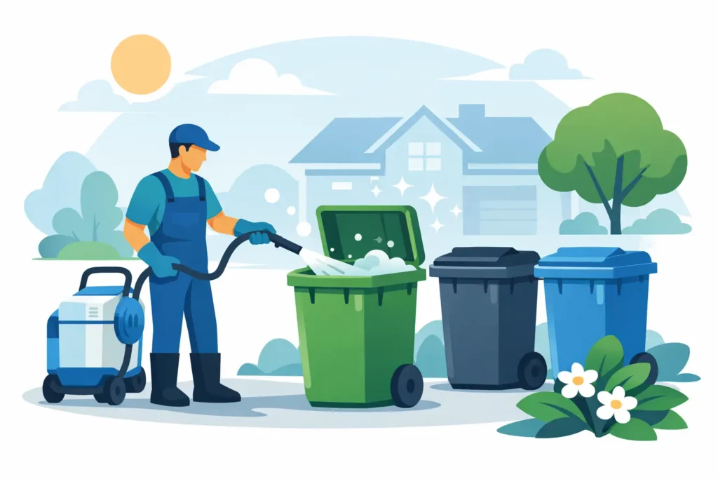 Residential Bin Cleaning for a Fresher Home