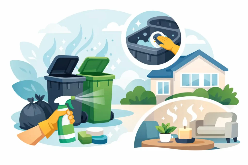 Trash Can Deodorizing Service for a Fresh Home