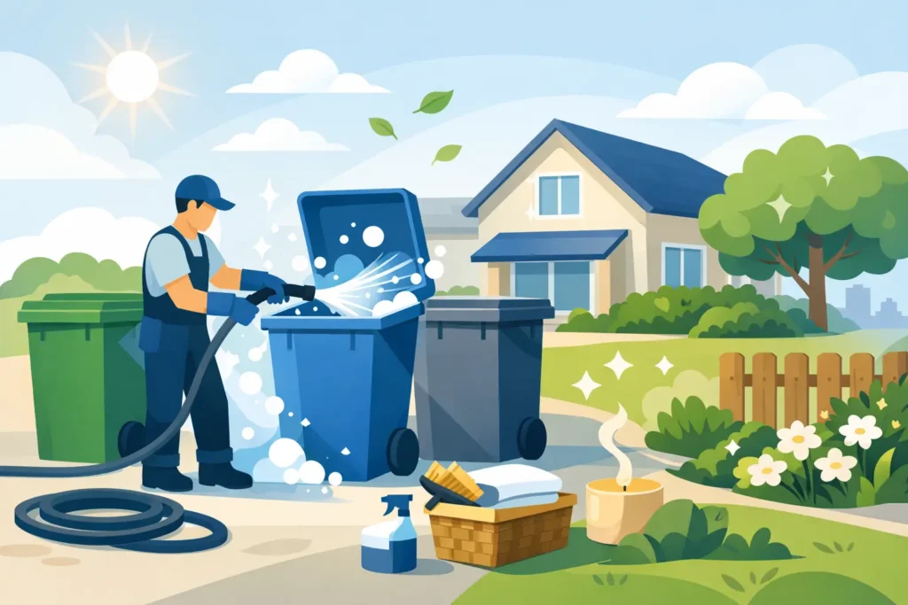 Why Monthly Bin Cleaning Makes Homes Fresher