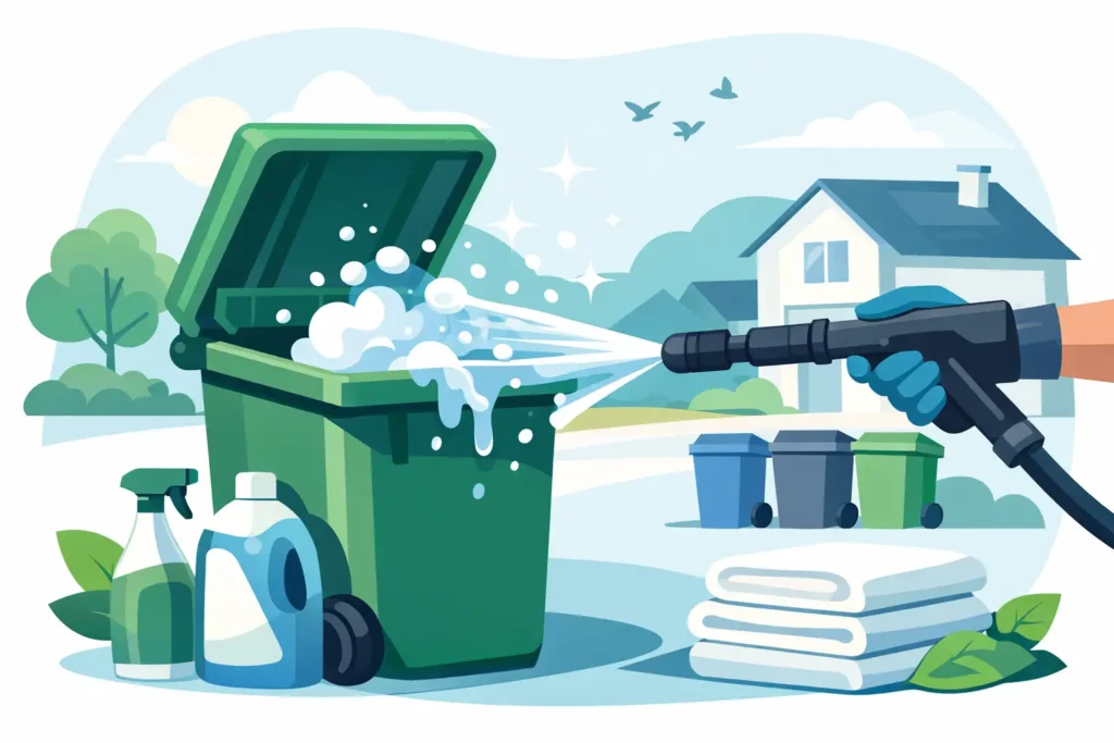 Bin Sanitizing for a Fresher, Cleaner Home