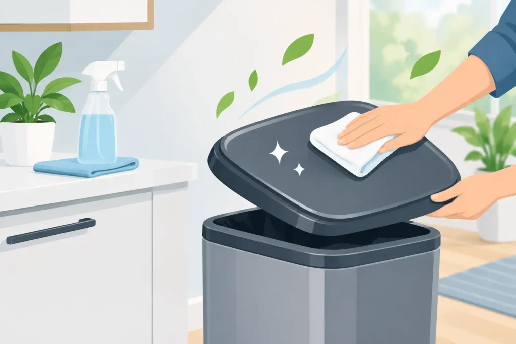 Clean Bin Lids for a Fresher, Less Smelly Home